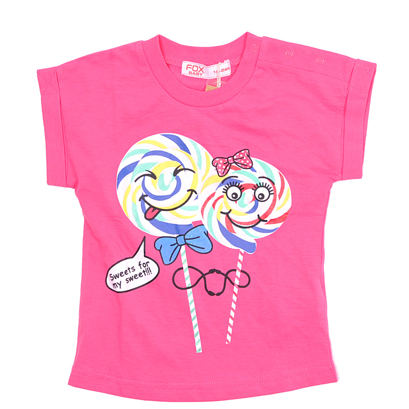 Футболка для девочек (BGS13-37001). Футболка