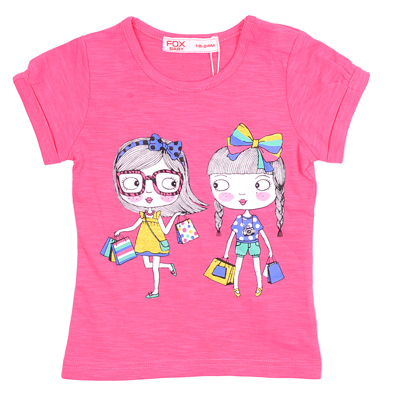 Футболка для девочек (BGS13-37005). Футболка