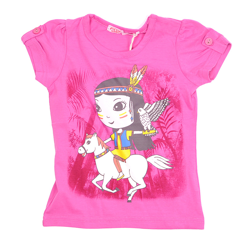 Футболка для девочек (BGS13-37007). Футболка