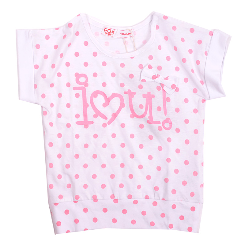 Футболка для девочек (BGS13-37008). Футболка