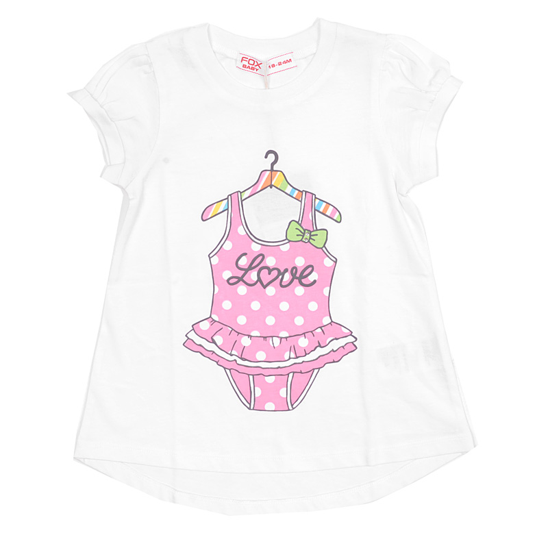 Футболка для девочек (BGS13-37011). Футболка