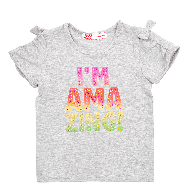 Футболка для девочек (BGS13-37015). Футболка