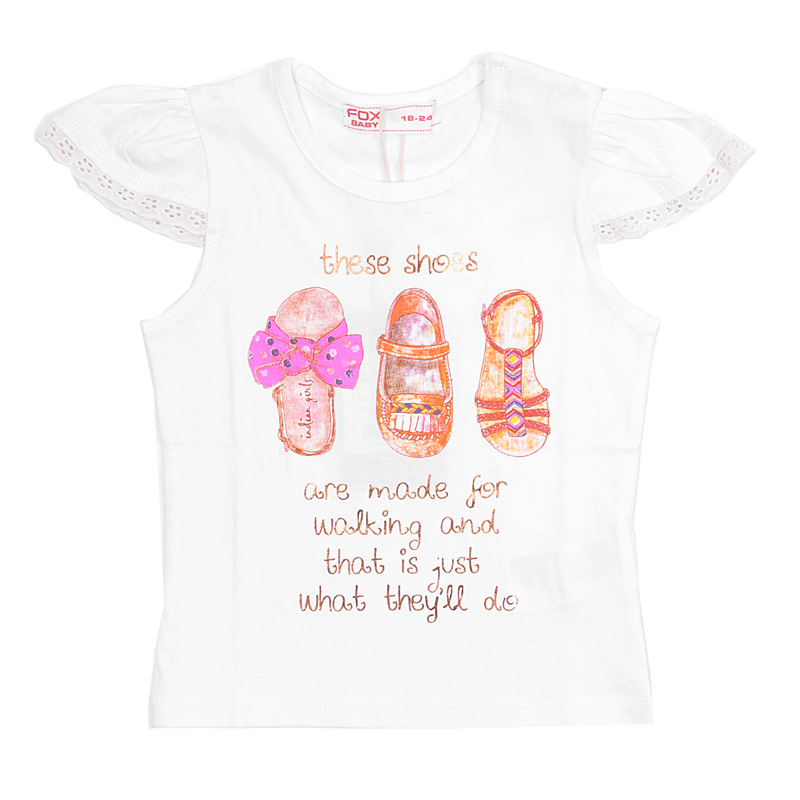 Футболка для девочек (BGS13-37017). Футболка