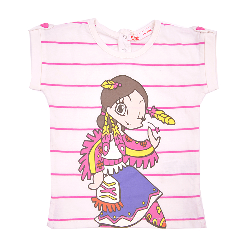 Футболка для девочек (BGS13-37019). Футболка