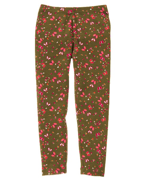 Легенсы с бабочками. 