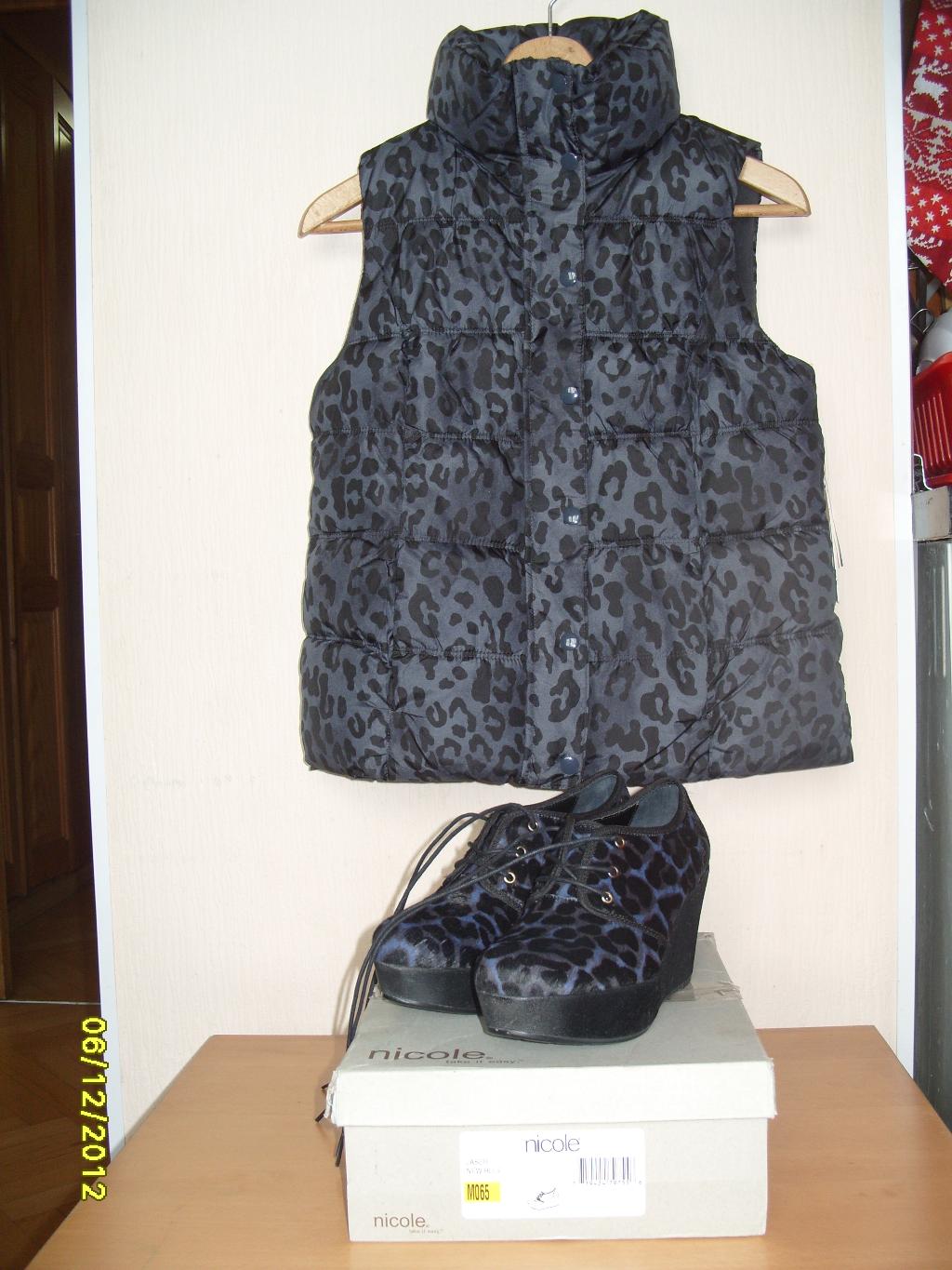 Туфли Nicole р.6,5 c  жилетом. 