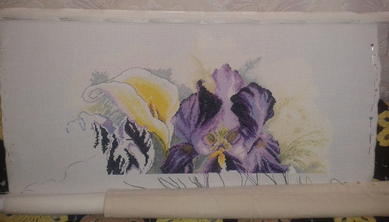 4. Glorious Blooms-процесс