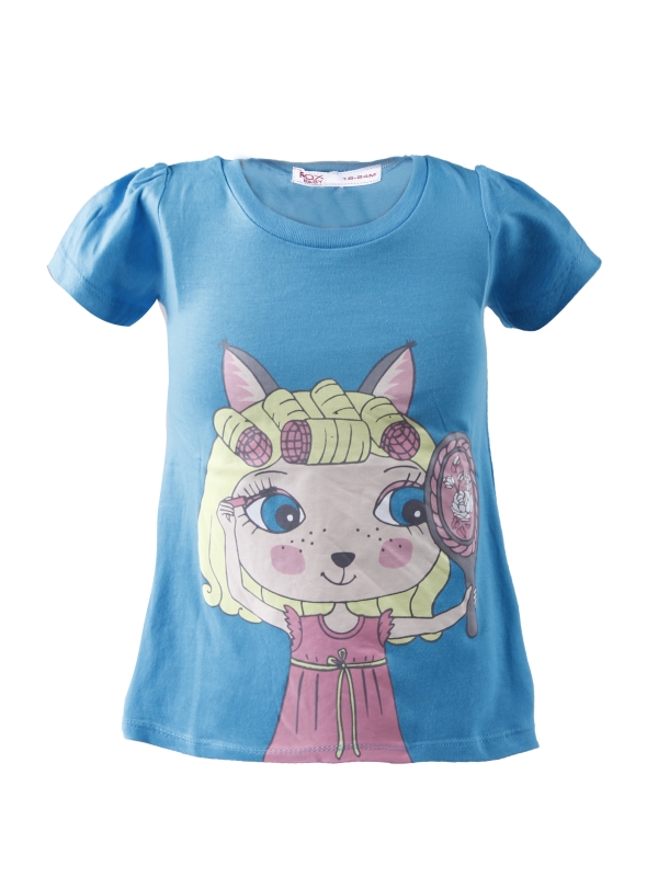 Футболка для девочек (BGS13-31001). Футболка