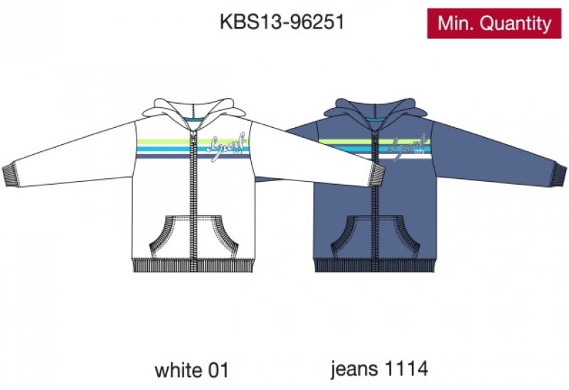 Толстовка для мальчиков (KBS13-96251). Толстовка