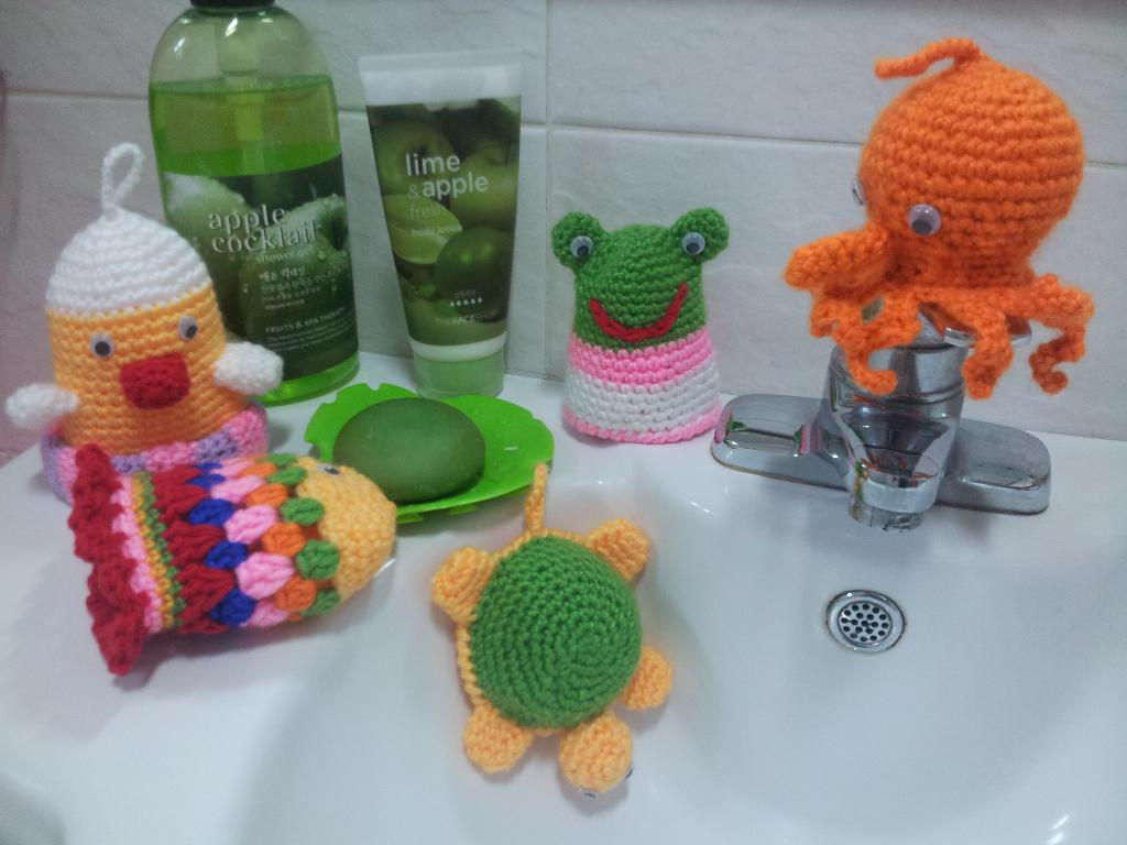 водный мир 2. Мочалки