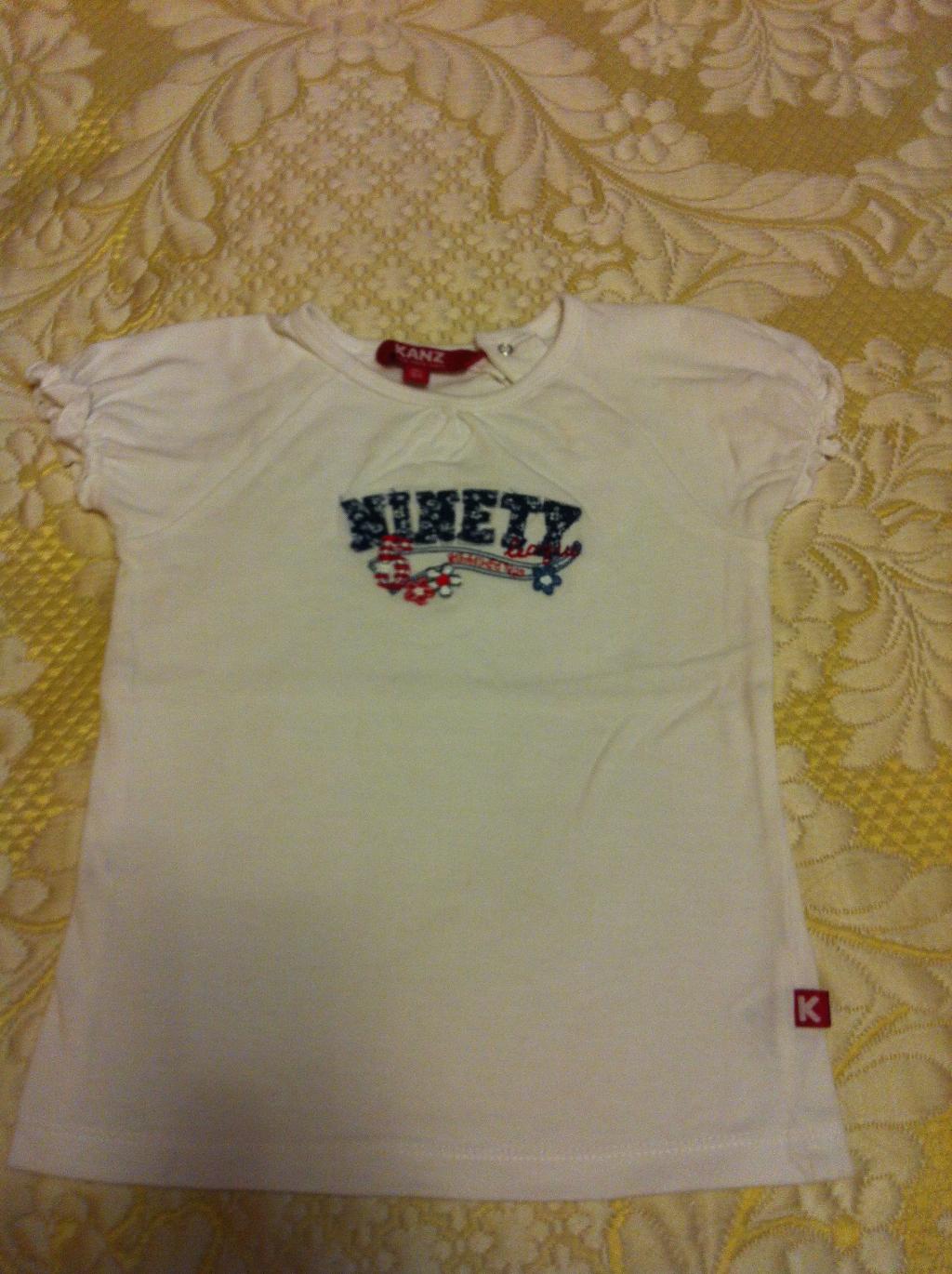 футболка 86см,реально до 2,5г, 180руб. ВЕЩИ ДЛЯ ДЕВОЧКИ