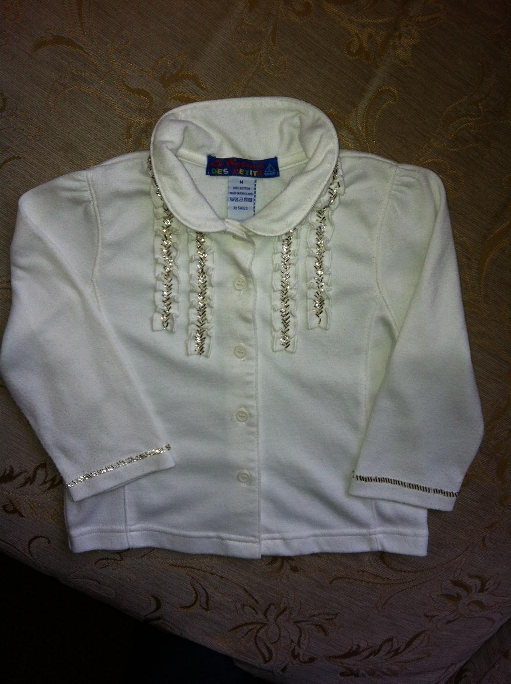 Нарядная кофточка, 2-2.5 г,250руб. ВЕЩИ ДЛЯ ДЕВОЧКИ