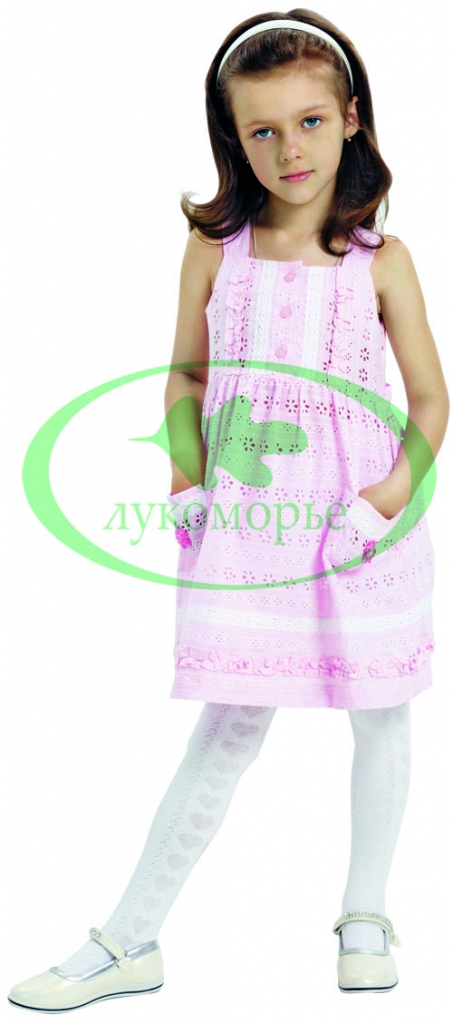 сердечко бел. ажурные