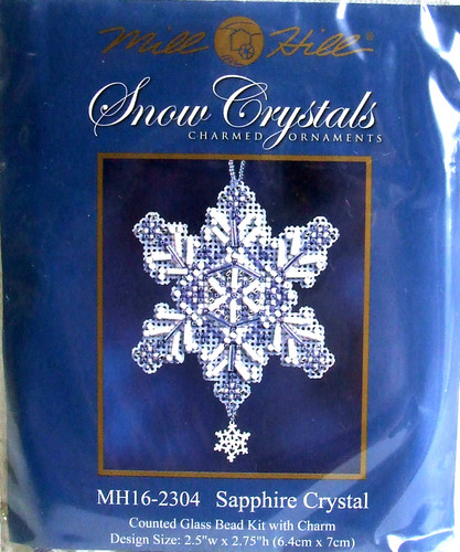 MH16-2304 Sapphire Crystal. Mill Hill