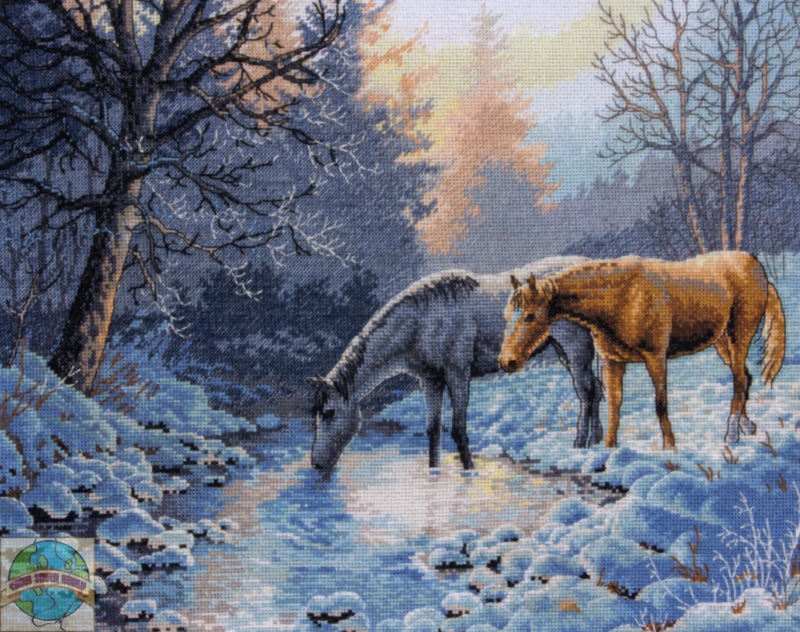 35294 Frosty Morning. Dimensions Gold 