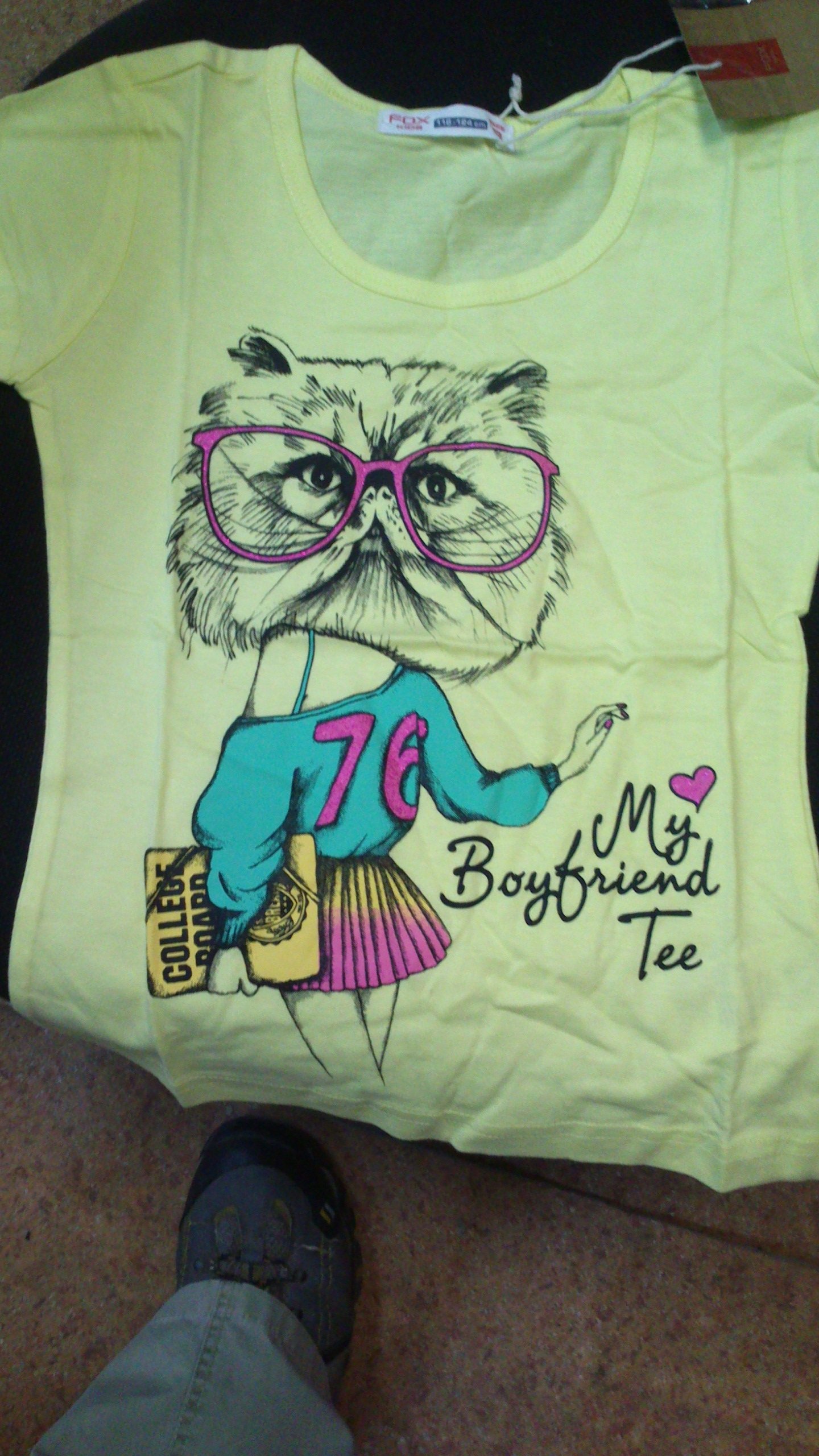 Футболка для девочек (KGS13-93108). Футболка