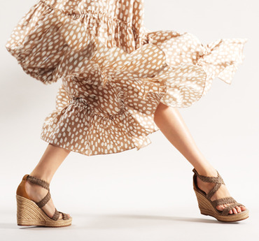 Летняя плетеная танкетка р. 41. летняя обувь и туфли