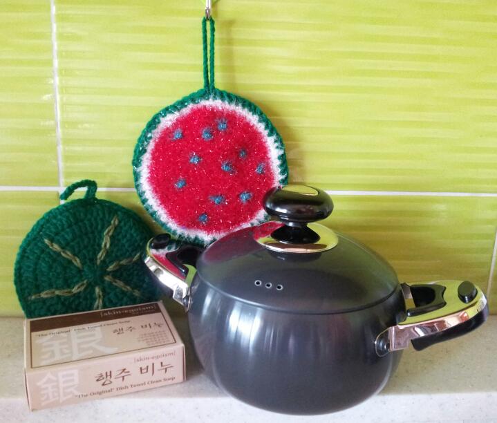 мочалочки арбузики. Все для кухни