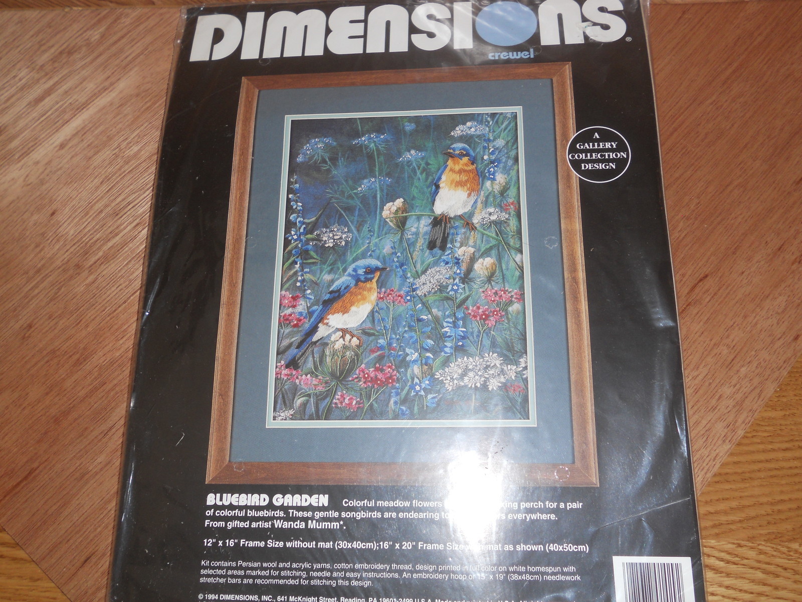 01429 Bluebird garden . Dimensions