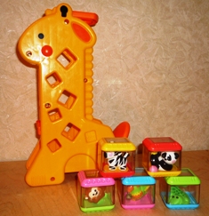 Жираф Fisher Price. Игрушки