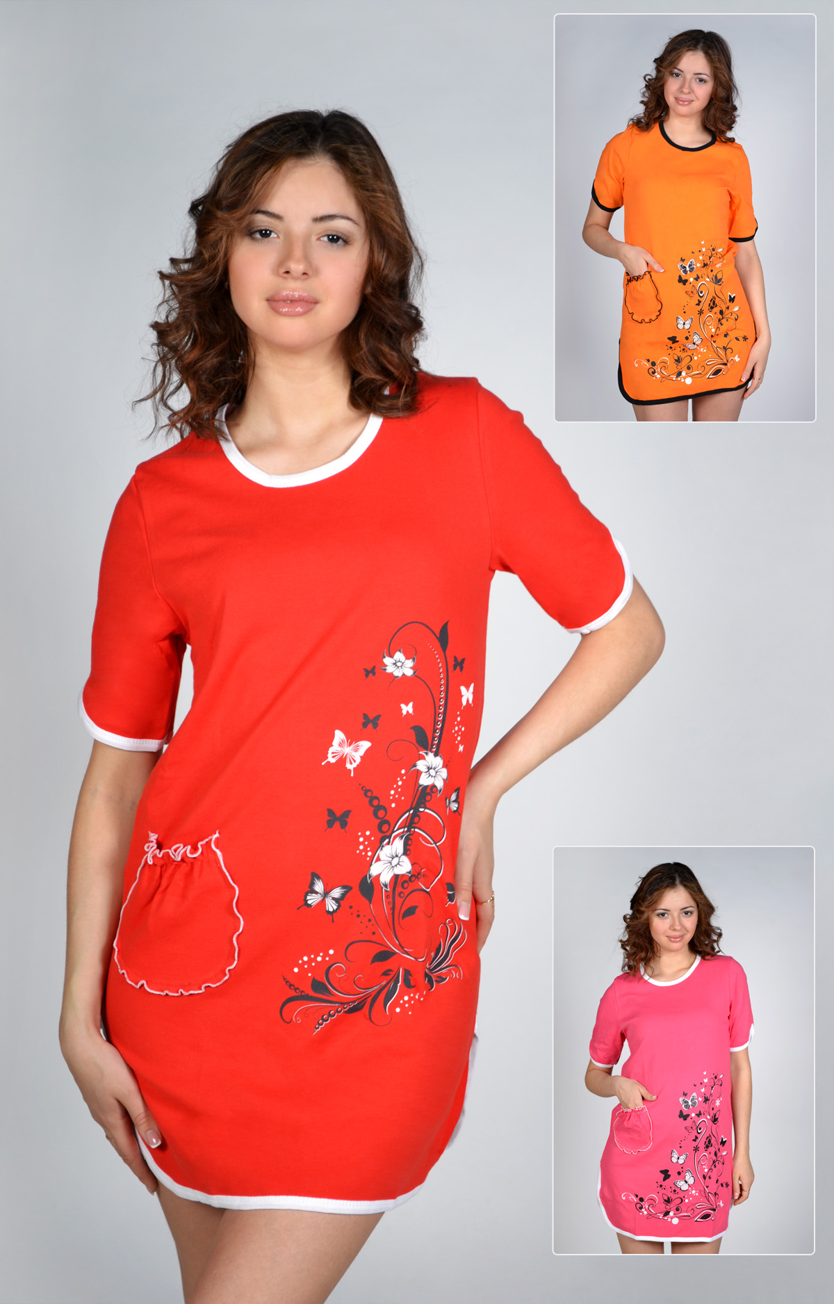 туника интерлок. адель трикотаж