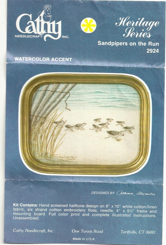 2924 Sandpipers on the Run. Cathy