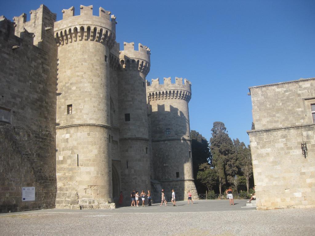 Старый город, Родос. Коллаж из путешествий