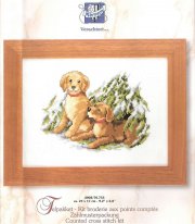 Щенки под елкой . Разное о собаках