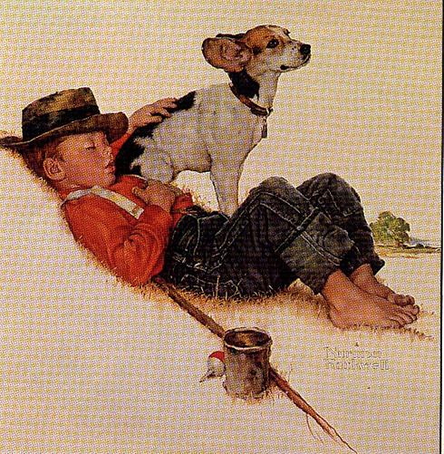 Рыбаки. Разное о собаках