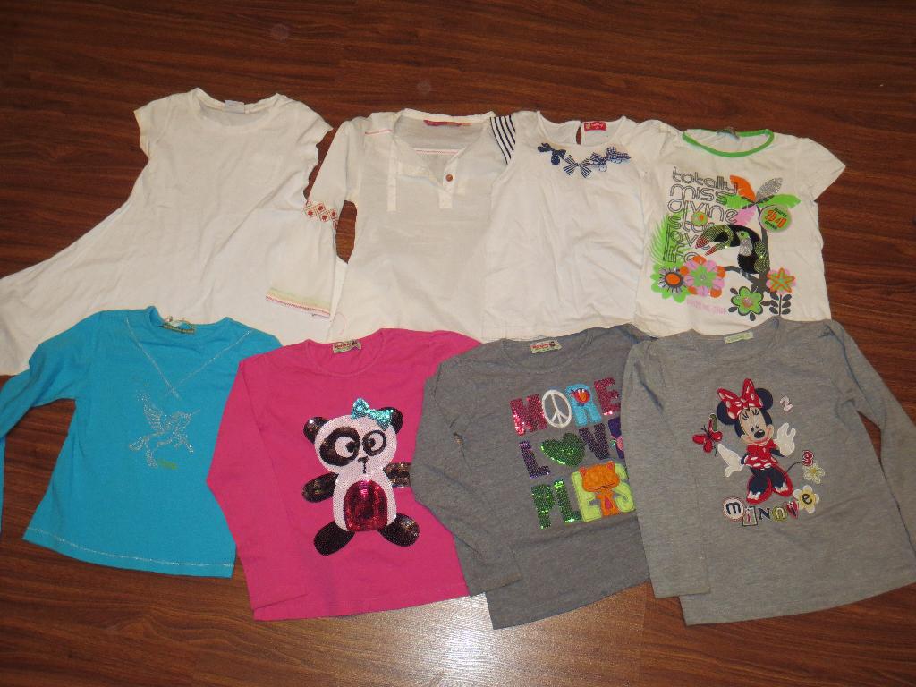 футболки р.116 за все 300р. БУ дд р.104 -122