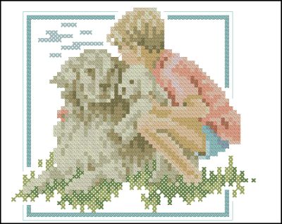 мальчик с голденом. Разное о собаках