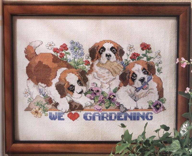 Мы любим цветы.. Разное о собаках