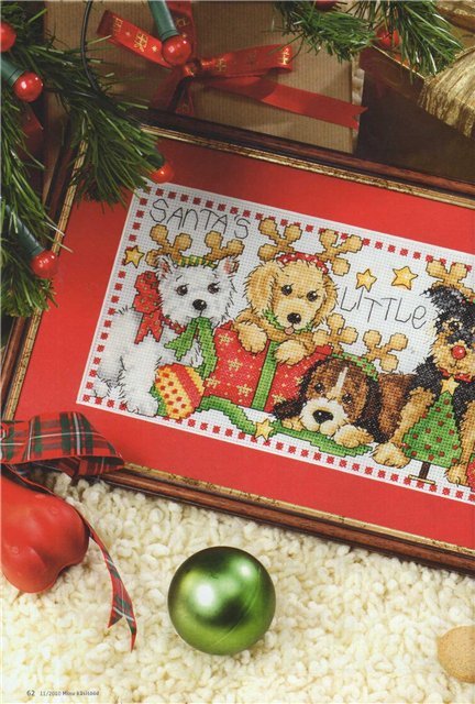 Маленькие помошники Санты. Разное о собаках