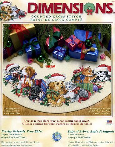 Юбочка для елки. Разное о собаках