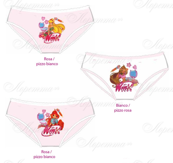 Winx Glamour . Детское белье Франзони (Италия)