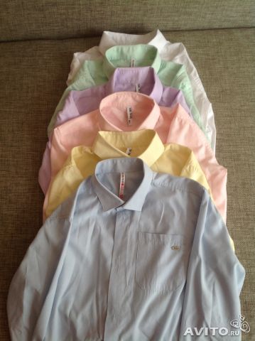 Школьные рубашки на 10-11 лет. 7 штук. Детская одежда, обувь ( продажа, обмен)