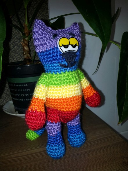 Радужный котик. Игрушки