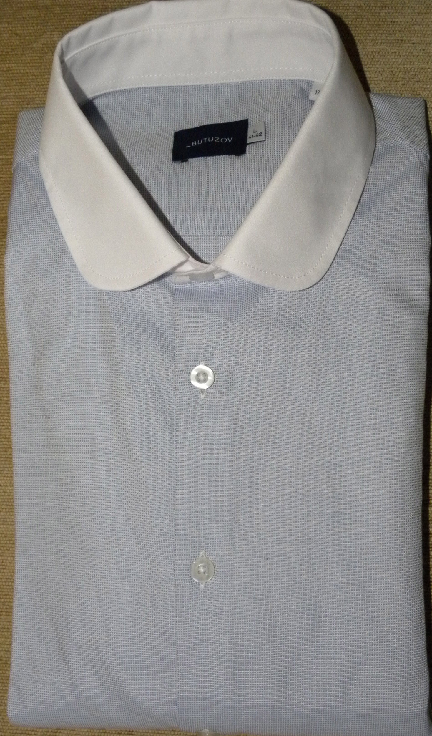 Без упак. Цена 500 руб. Р-р L(41-42)SLIM FIT. Рубашки В*U*Т*U*Z*О*V