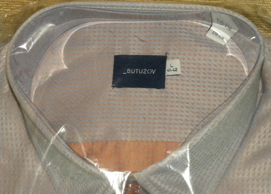 А815, 540 руб. Р-р L(41-42) SLIM FIT, рост 170-176. Рубашки В*U*Т*U*Z*О*V