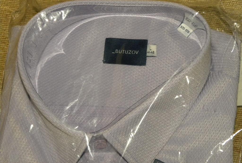 А811, 540 руб. Р-р L(41-42) SLIM FIT, рост 170-176. Рубашки В*U*Т*U*Z*О*V