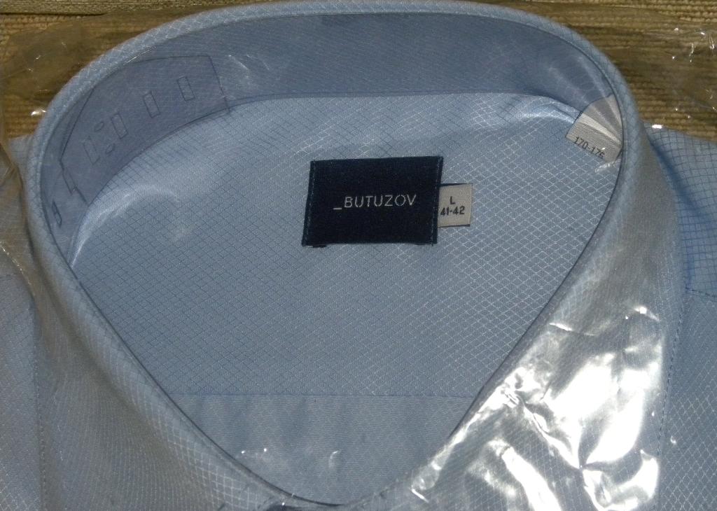 А826, 540 руб. Р-р L(41-42) SLIM FIT, рост 170-176. Рубашки В*U*Т*U*Z*О*V