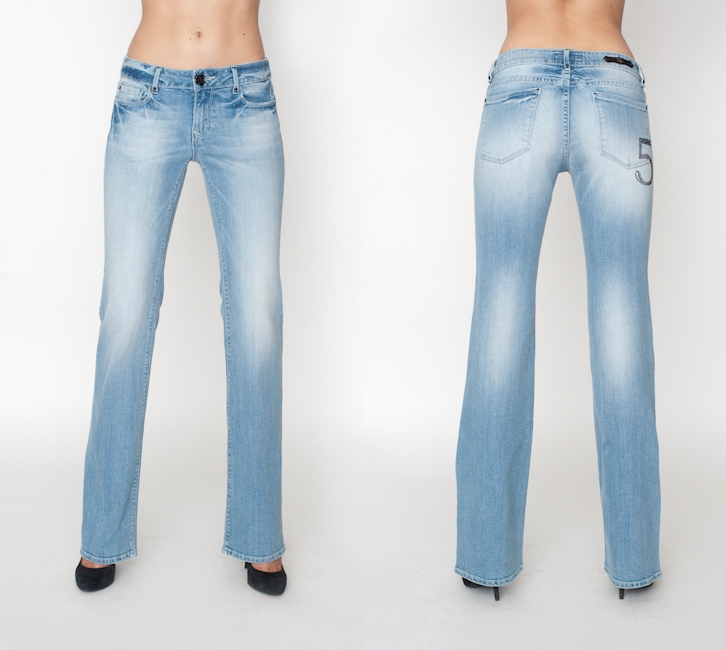 Джинсы пристрой 27р