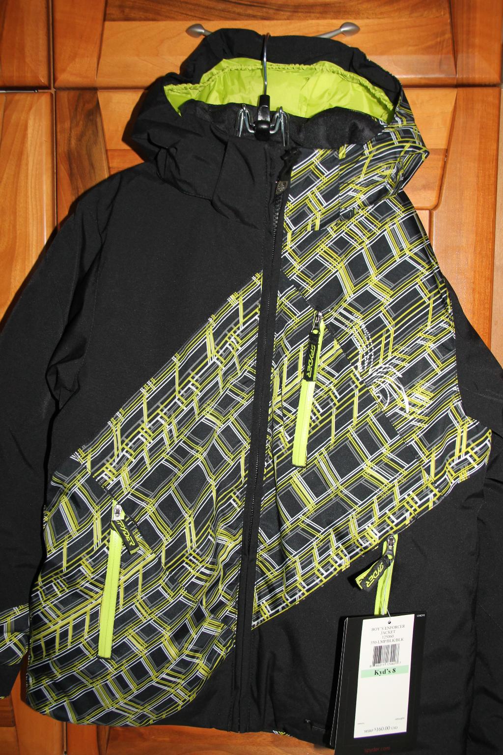 горнолыжная куртка Spider на 7  лет. верхняя (куртки, ветровки, комбезы зим)