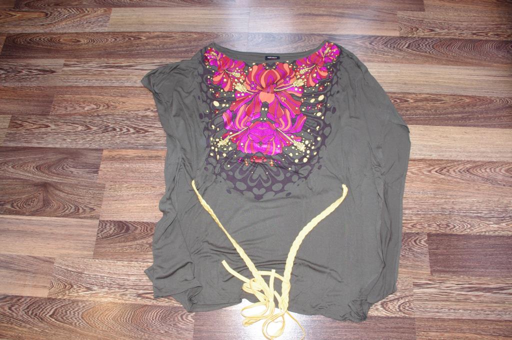 Miss Sixty-44/48-клевая маечка с  пояском-600. КОМИССИОНКА ЖЕНСКОЕ