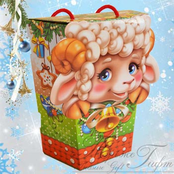 Яша с колокольчиком, микрогофра,450 гр.,181 руб . НОВОГОДНИЕ ПОДАРКИ 2015