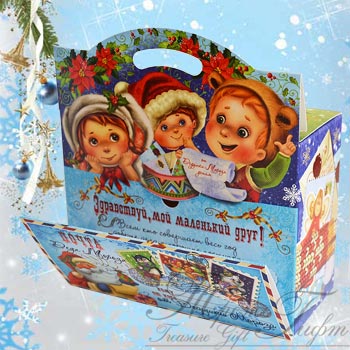 Письмо Деда Мороза, картон, 450 гр., 168 руб. с %%. НОВОГОДНИЕ ПОДАРКИ 2015