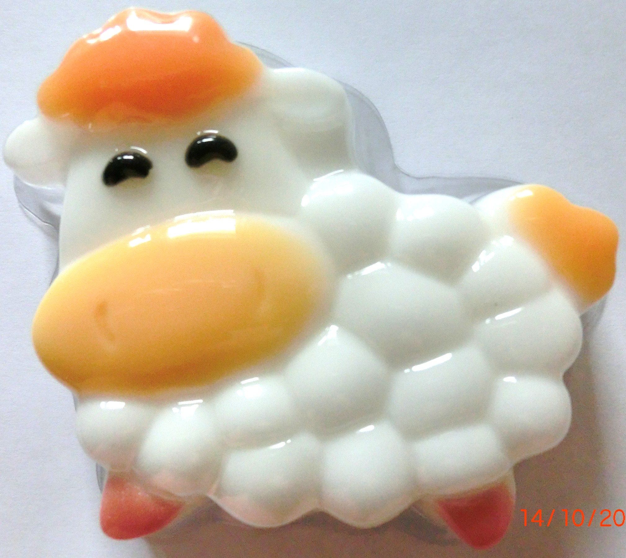 мыло глицериновое ОВЕЧКА РЫЖ. МЫЛЬЦЕ К НОВОМУ ГОДУ