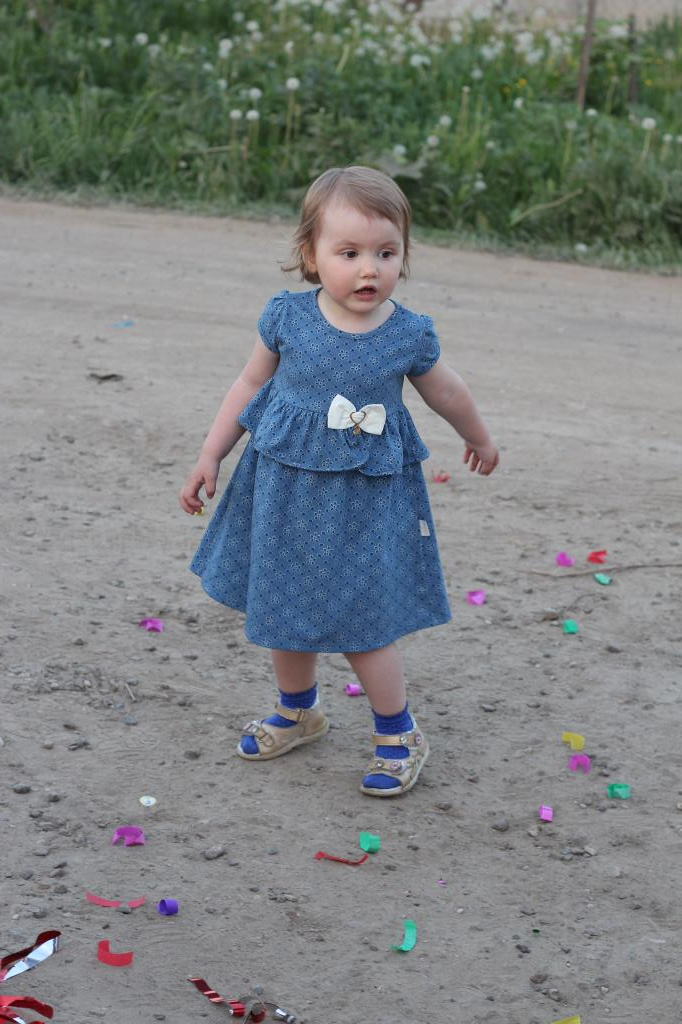 Платье, 2 года, хлопок, 250 руб. Продаю детское БЕЗ этикеток или Б/У