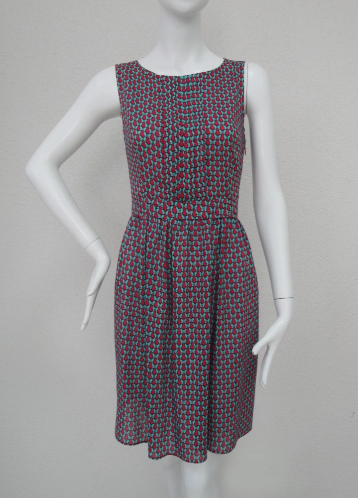 Пл. 7-163 штапель бабочки 650р. ПЛАТЬЯ CAP*RIZ