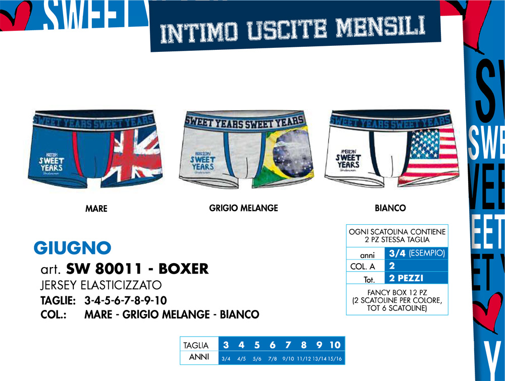 8011. Детское н.белье'Navidare,Sweet Years' (Италия)